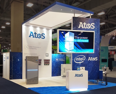 Custom-Booth-Atos-Bull-Super-Computing-2018