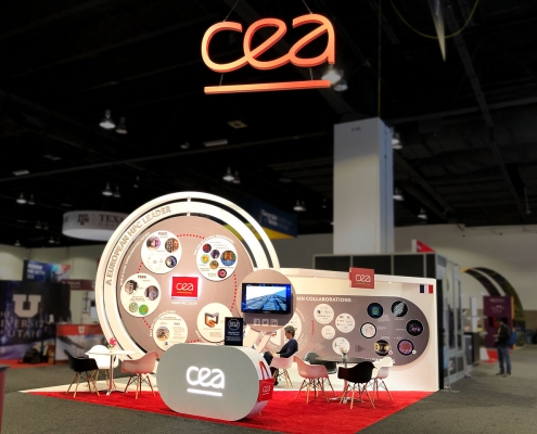 Custom-Booth-CEA-Super-Computing-2019