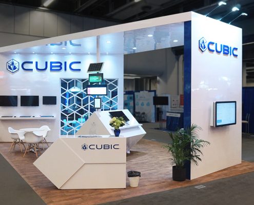 Custom-Booth-Cubic-ITS-2017-Reception-Desk