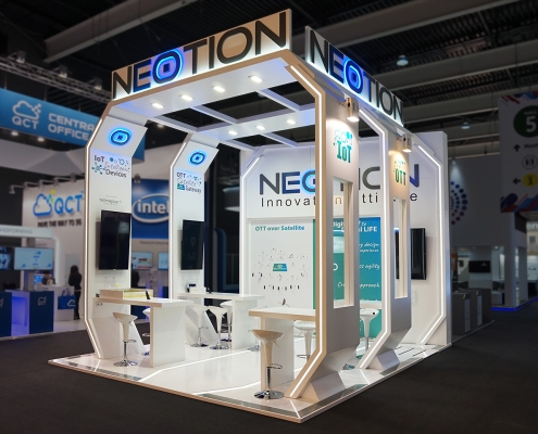 Custom-Booth-Neotion-MWC-2018-Products-Area